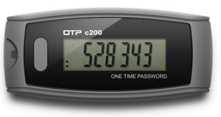 OATH TOTP One-Time Password time-based key fob token